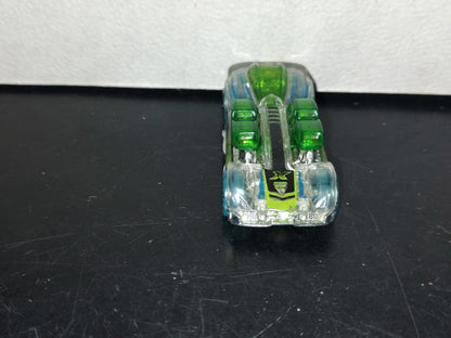 A6- Carrito Hot Wheels: K 29, What -4 -2 , Verde Transparente - 2004