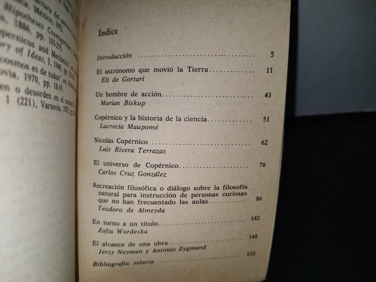 74- Sepsetentas. Nicolás Copérnico - Primera Edición 1975
