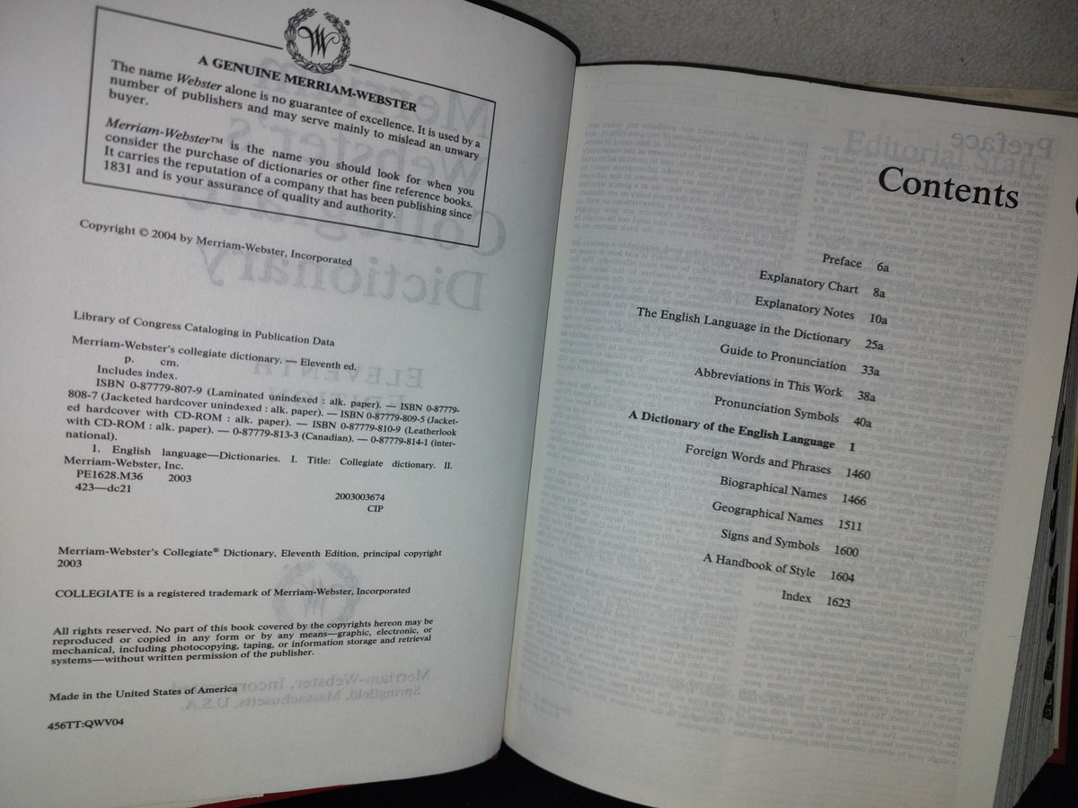 179- Merriam-Webster'S Collegiate Dictionary. Eleventh Edition - 2003