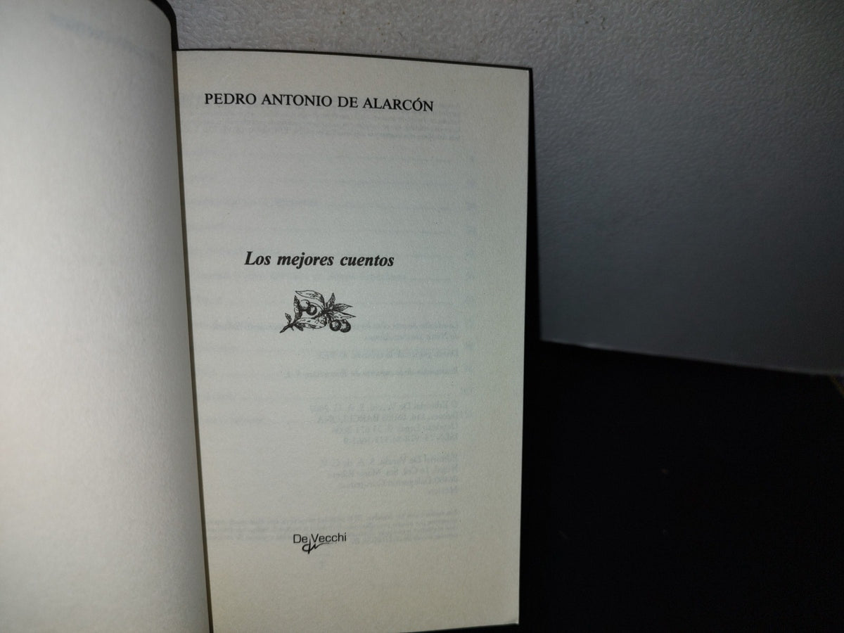 78- Los Mejores Cuentos De Pedro Antonio De Alarcón - De Vecchi