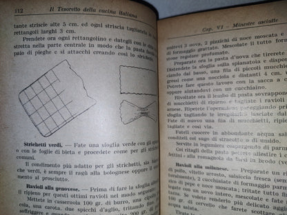96- Il Tesoretto Della Cucina Italiana. A Cura Di Giuseppe Oberosler - Editore Ulrico Hoepli - 1948