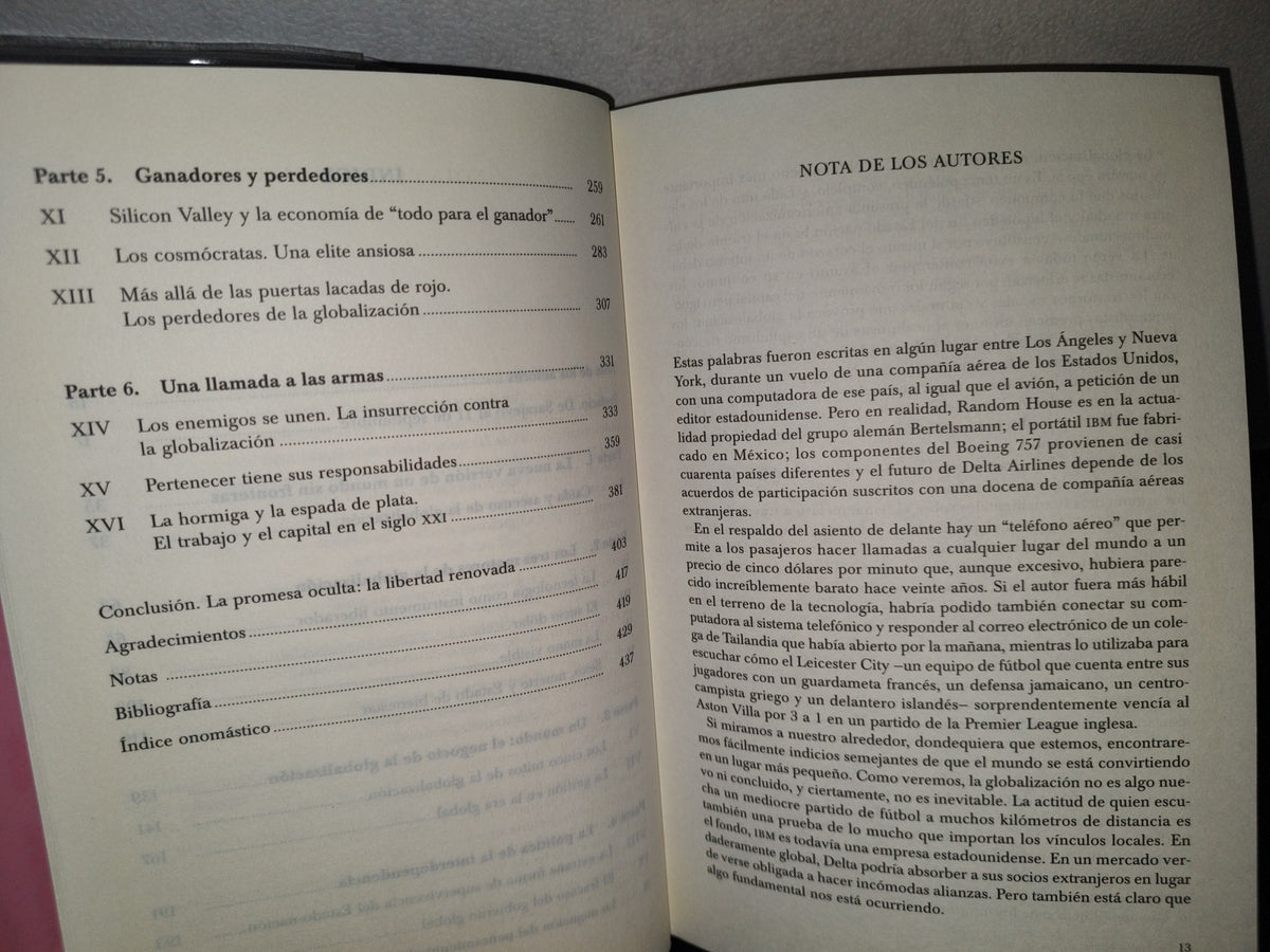 169- Un Futuro Perfecto. El Desafío Y La Promesa Secreta De La Globalización - John Micklethwait