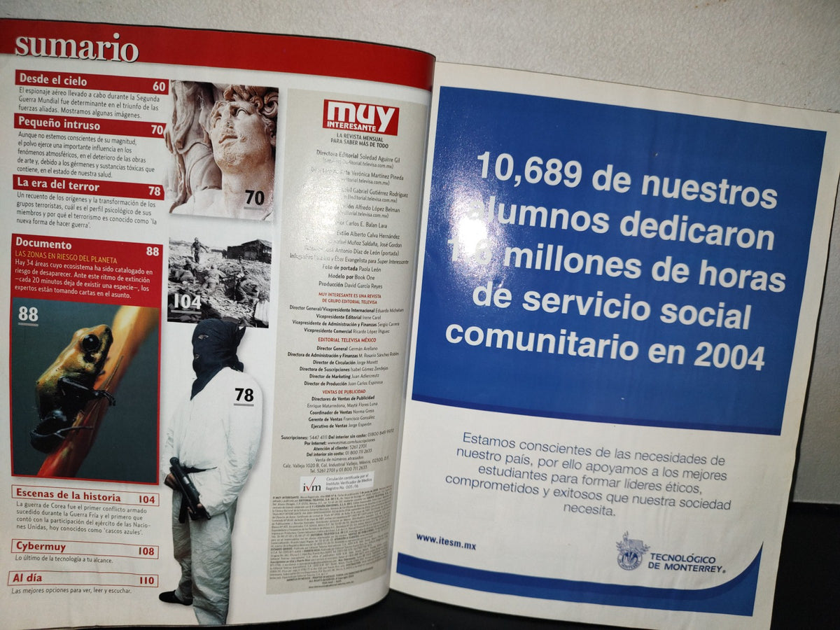 202- Muy Interesante. 10 Momentos Clave En La Historia Del Sexo - No. 6, 2005