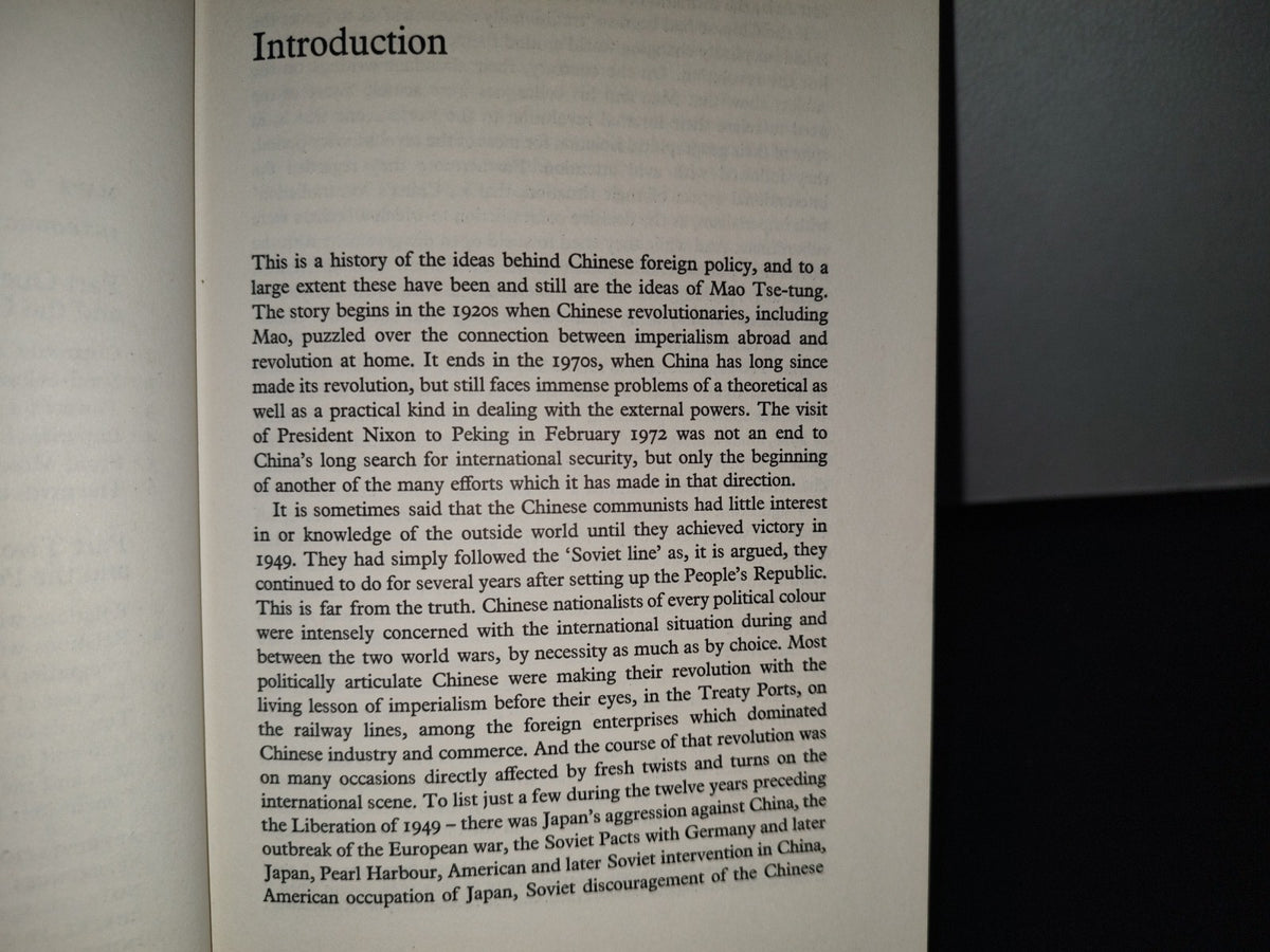 195- The World And China, 1922-1972 - John Gittings - First Published In 1974