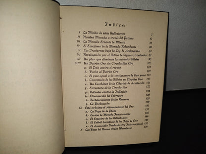 80- El Nuevo Orden Monetario De México - Gilberto Moreno Castañeda - 1944