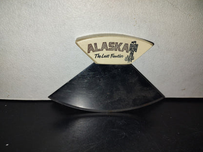 A6- Alaska The Las Frontier. Herramienta-Cuchillo O Cuchillo De Cocina Ulu - 80'S