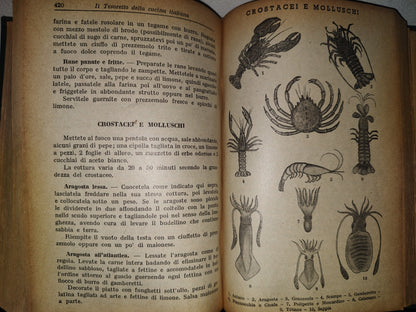 96- Il Tesoretto Della Cucina Italiana. A Cura Di Giuseppe Oberosler - Editore Ulrico Hoepli - 1948