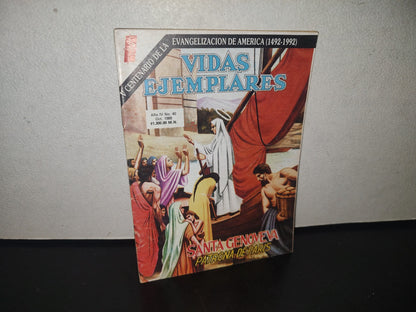 114- Vidas Ejemplares: Santa Genoveva. Patrona De París - No. 40, Octubre 1989