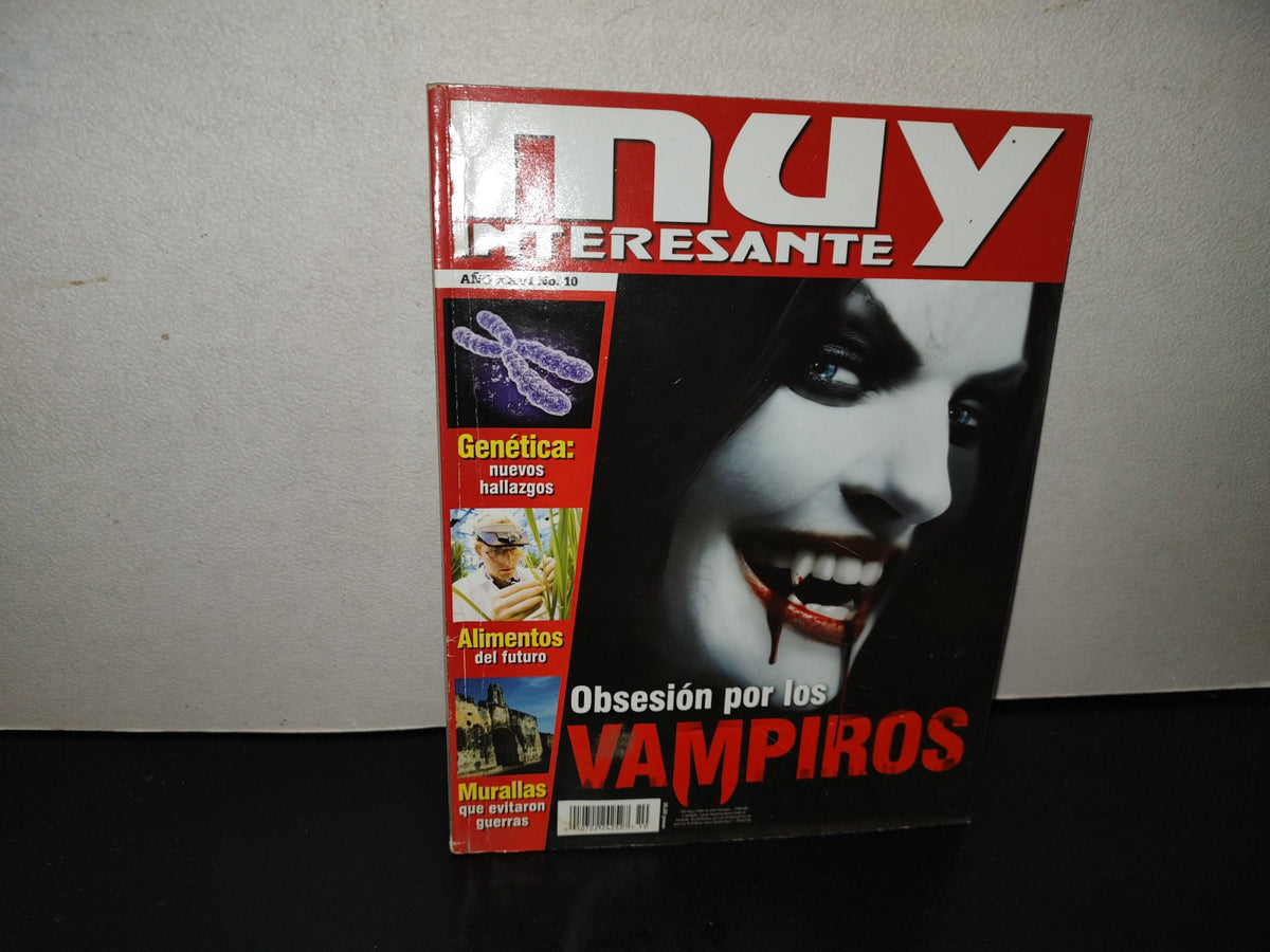 202- Muy Interesante. Obsesión Por Los Vampiros - Año XXVI, No. 10