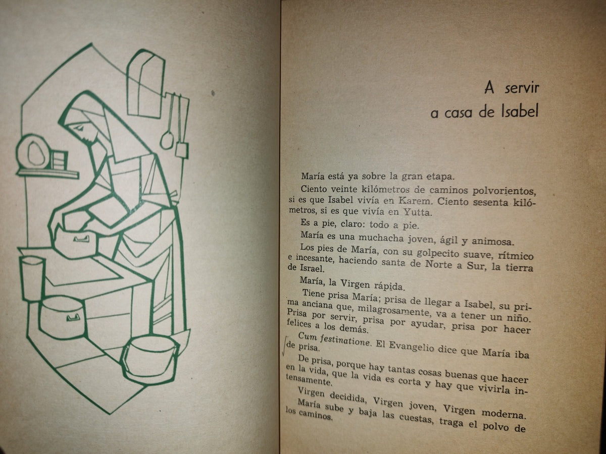 83- María, El Carpintero Y El Niño - Pedro María Iraolagoitia S. I. - 1963