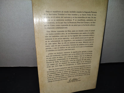 20- El Milagro Eucarístico De Lanciano-Italia - Bruno Sammaciccia - 1976