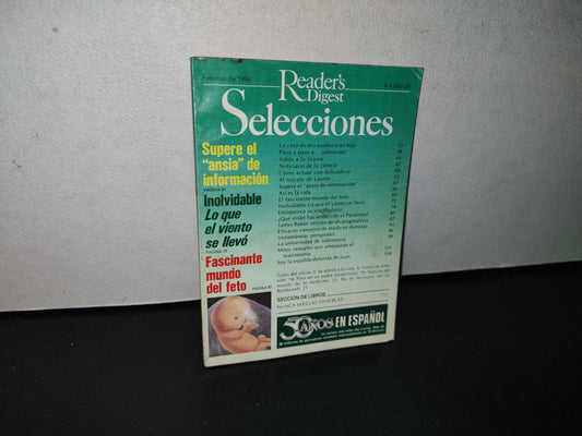 80- Reader'S Digest Selecciones. Inolvidable Lo Que El Viento Se Llevó - Febrero 1990