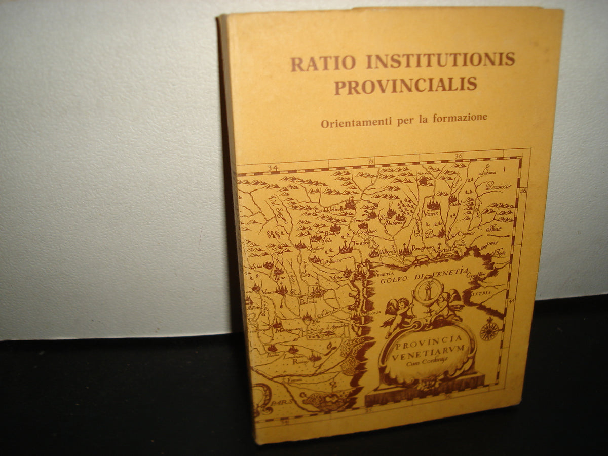 24- Italiano - Ratio Institutionis Provincialis. Orientamenti Per La Formazione