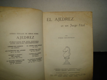 4- El Ajedrez Es Un Juego Fácil - Fred Reinfeld