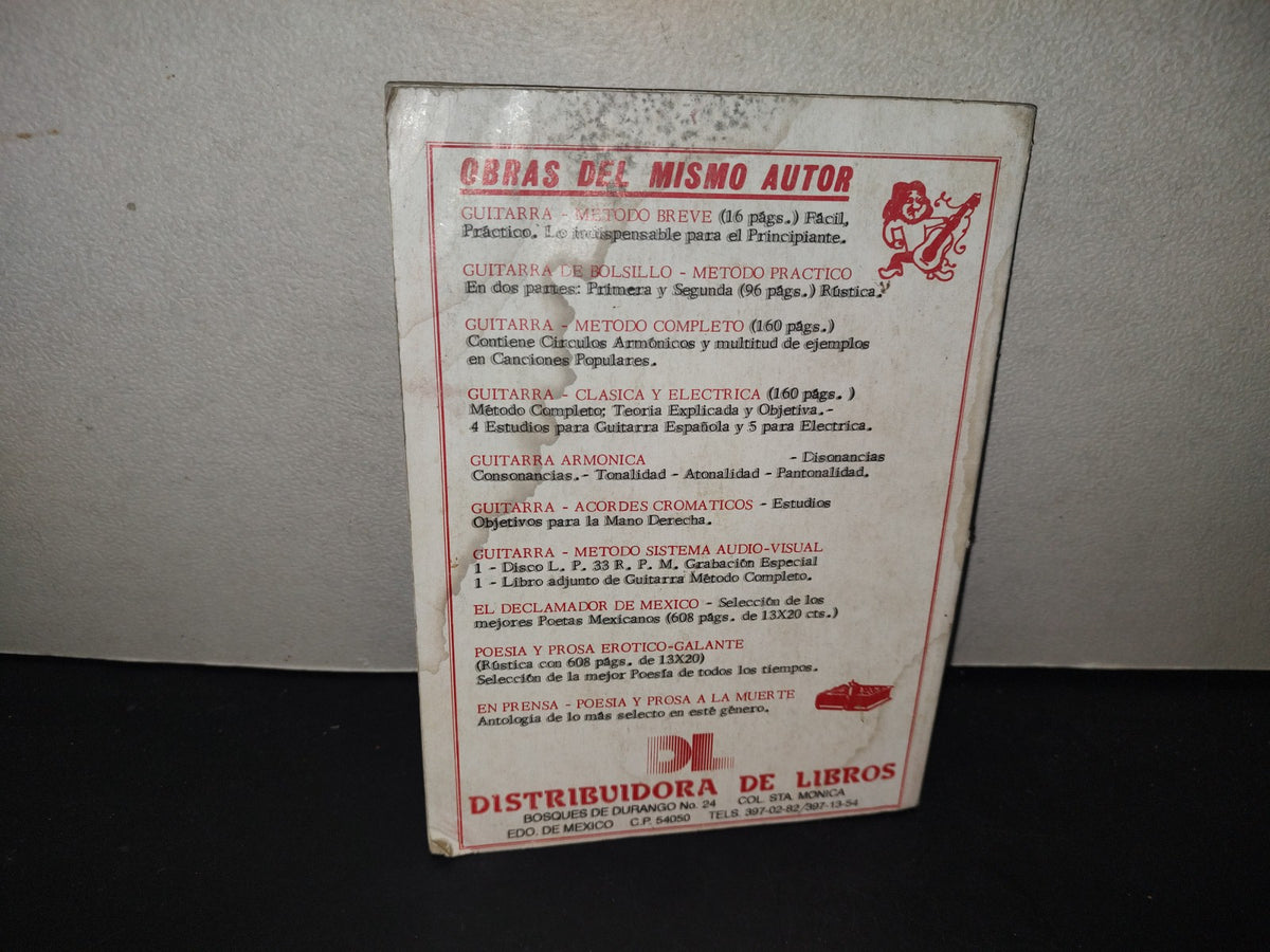 215- Método Completo De Guitarra. Clásica Eléctrica - Ramírez Ayala - Primera Edición 1984