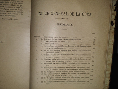 64- Curso De Lengua Castellana - L. Cadena - México. Librería De La Vda. De Ch. Bouret, 1912