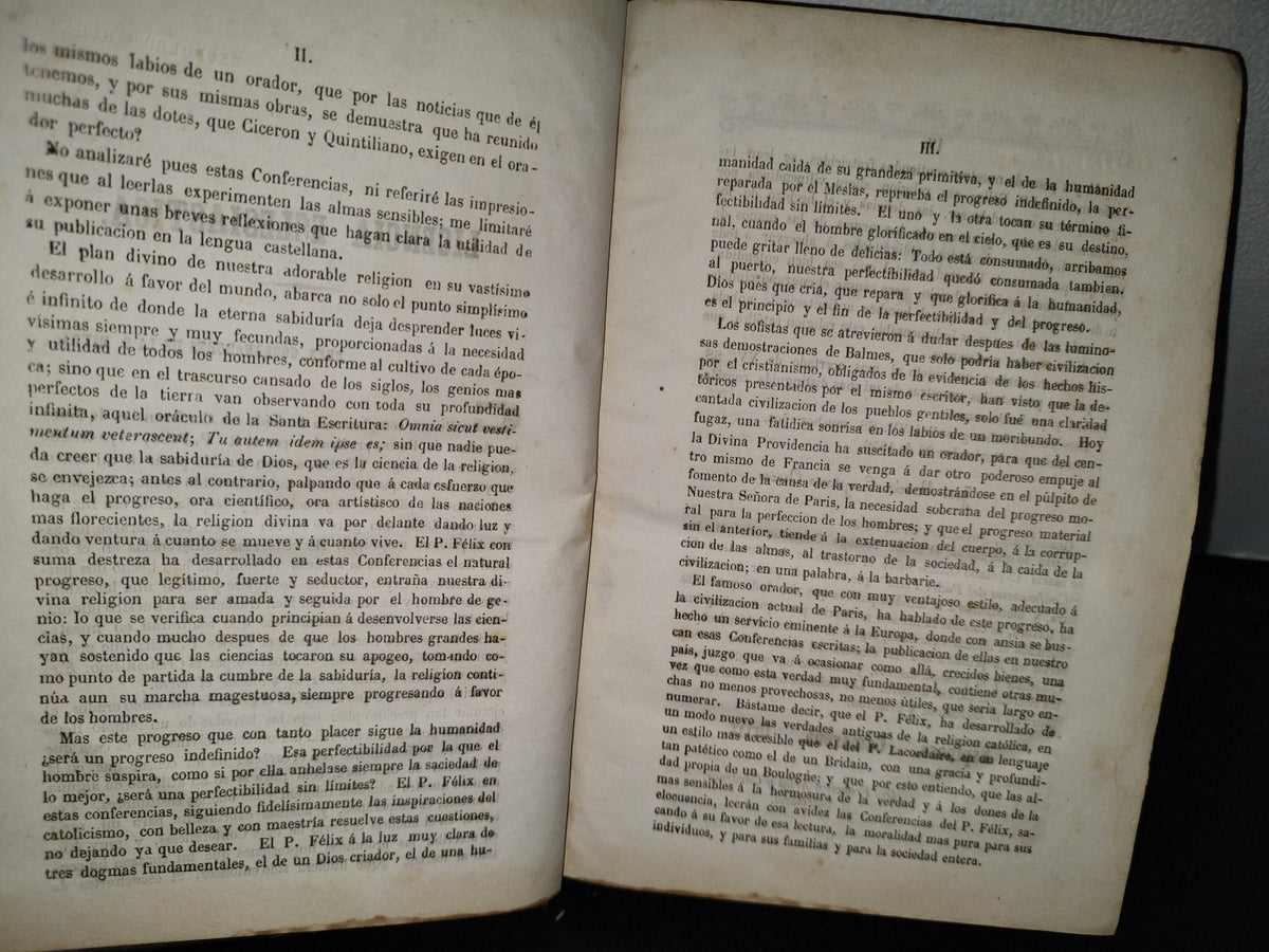 211- El Progreso Por El Cristianismo - P. Félix - Guadalajara, 1859