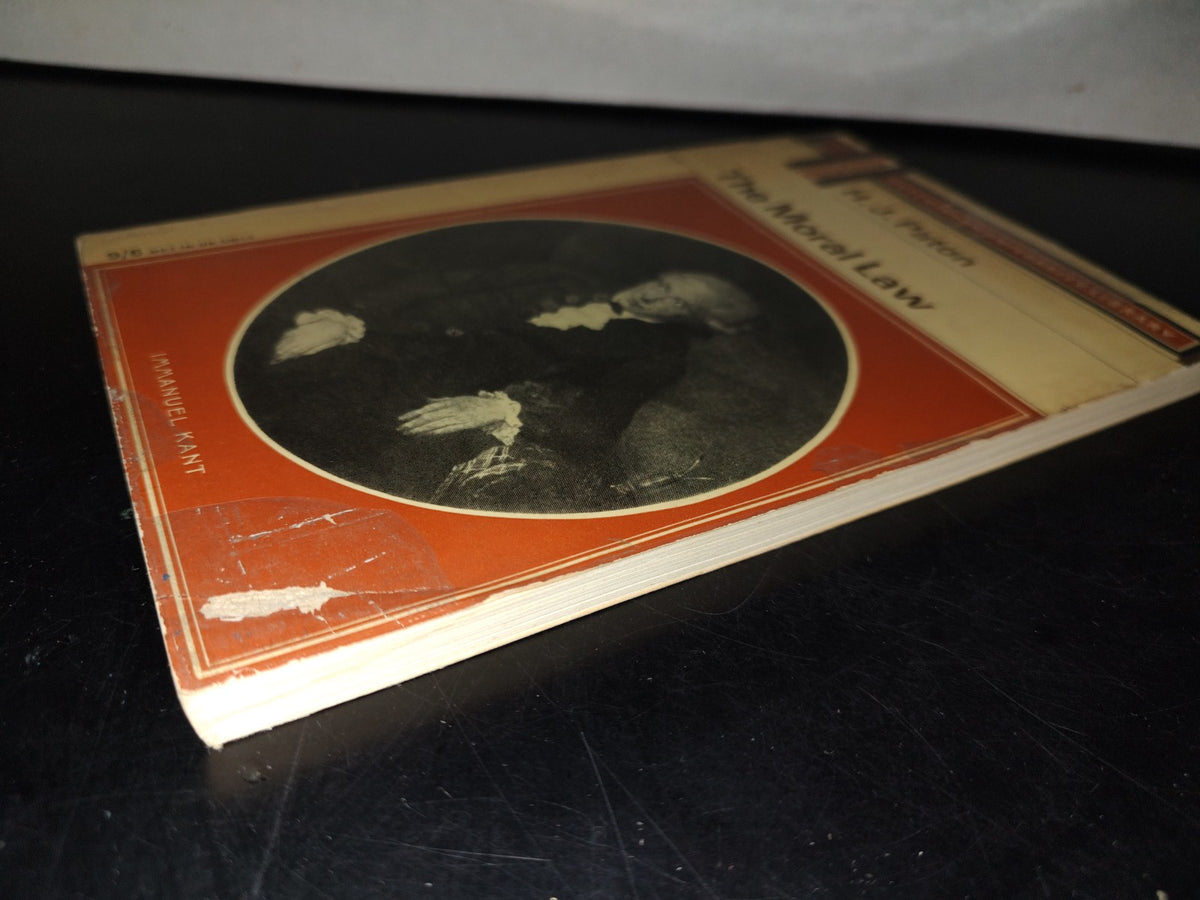 153- The Moral Law. Kant'S Groundwork Of The Metaphysic Of Morals Hutchinson University Library 1966