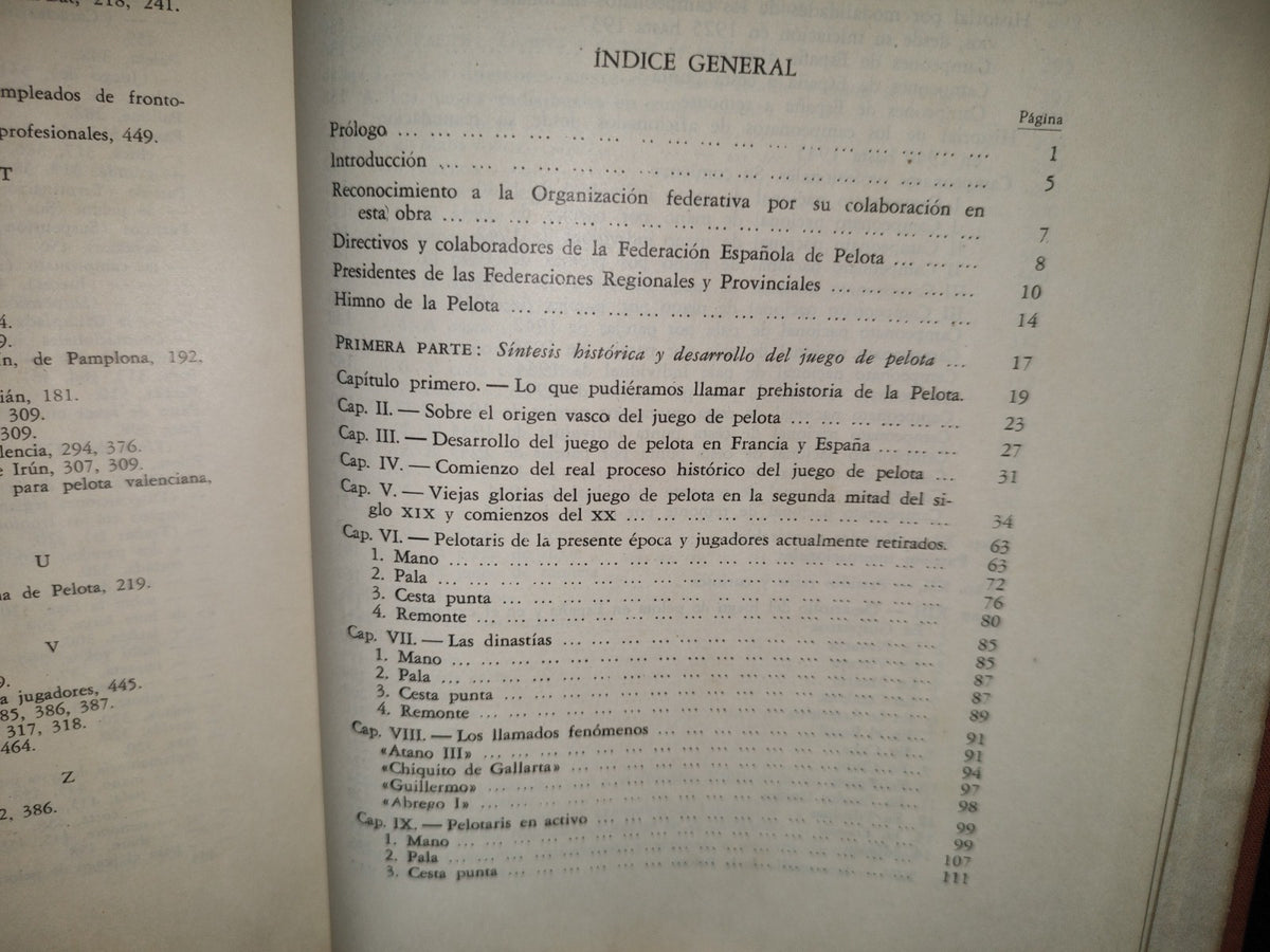 118- Historia, Ciencia Y Código Del Juego De Pelota - Luis Bombín Fernández - Ediciones Lauro. Primera Edición 1946
