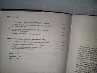 215- El Gran Jefe. Un Tipo De Libro Diferente Que Lo Convertirá En Un Líder Excelente