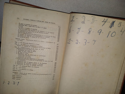 118- Historia, Ciencia Y Código Del Juego De Pelota - Luis Bombín Fernández - Ediciones Lauro. Primera Edición 1946