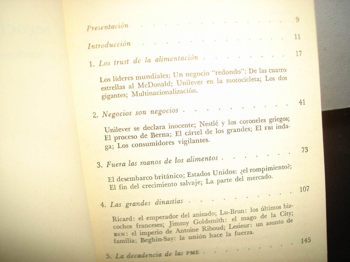 18- El Negocio De Los Alimentos. Las Multinacionales De La Desnutrición - Gérard Garreau