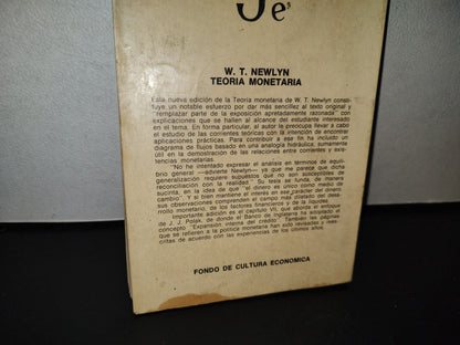 123- Teoría Monetaria - W. T. Newlyn