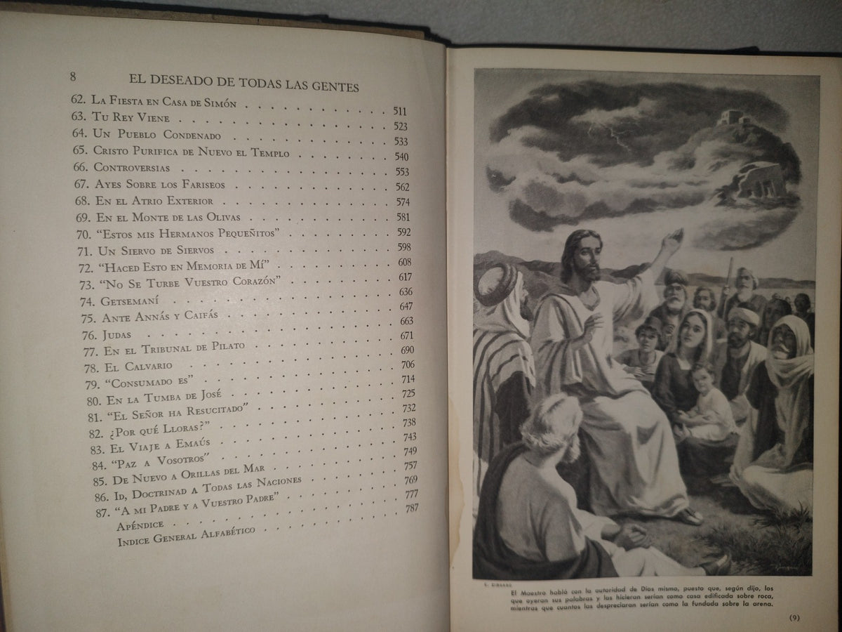 132- El Deseado De Todas Las Gentes - Elena G. De White - Ediciones Interamericanas - 1955