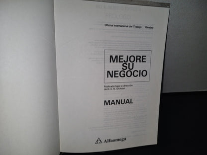 87-2- Mejore Su Negocio. Manual - Publicado Bajo La Dirección De D. E. N. Dickson