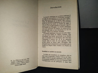 85- La Morale Catholique - Servais Th. Pinckaers - Les Éditions Du Cerf, 1991