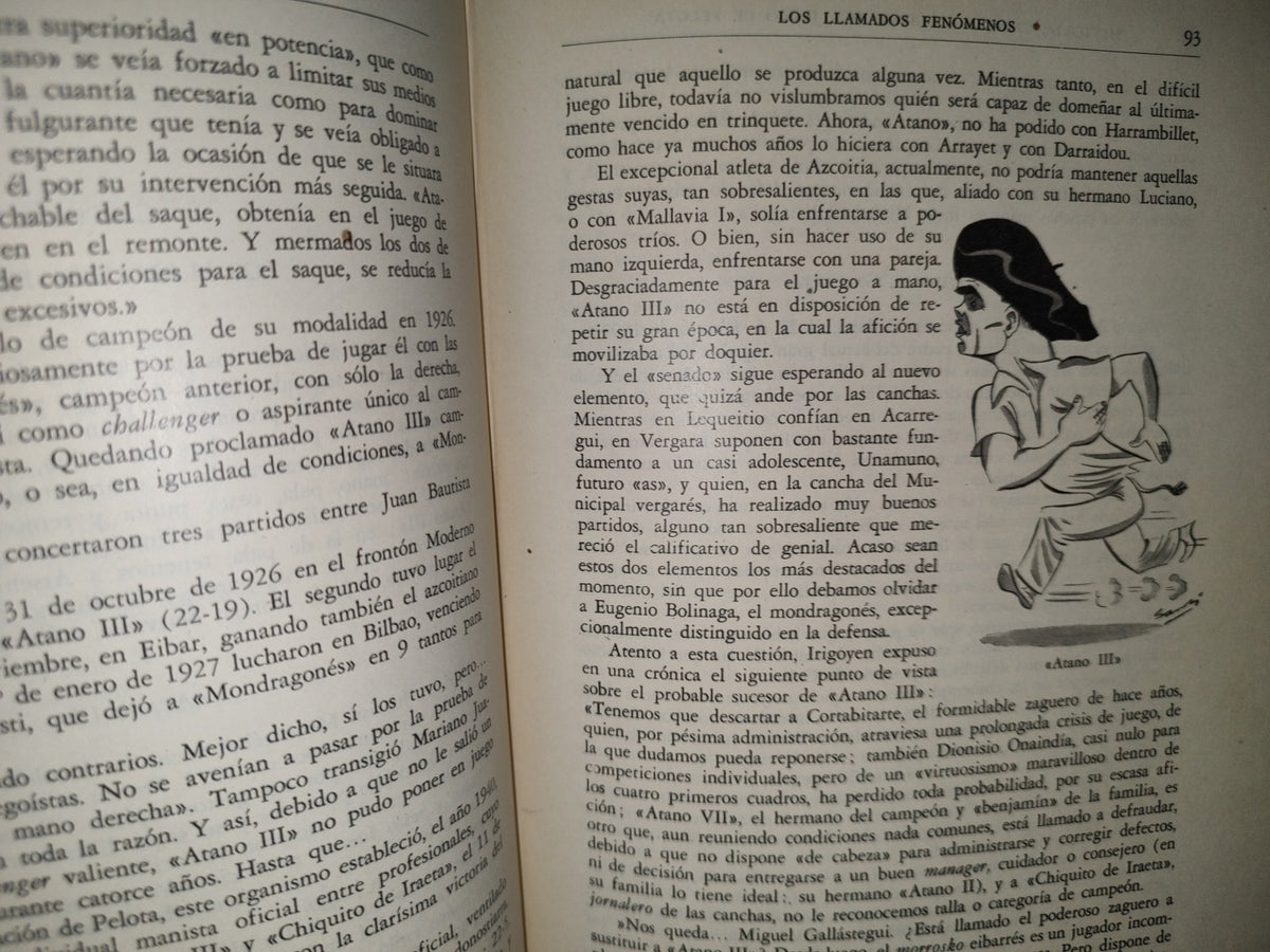 118- Historia, Ciencia Y Código Del Juego De Pelota - Luis Bombín Fernández - Ediciones Lauro. Primera Edición 1946