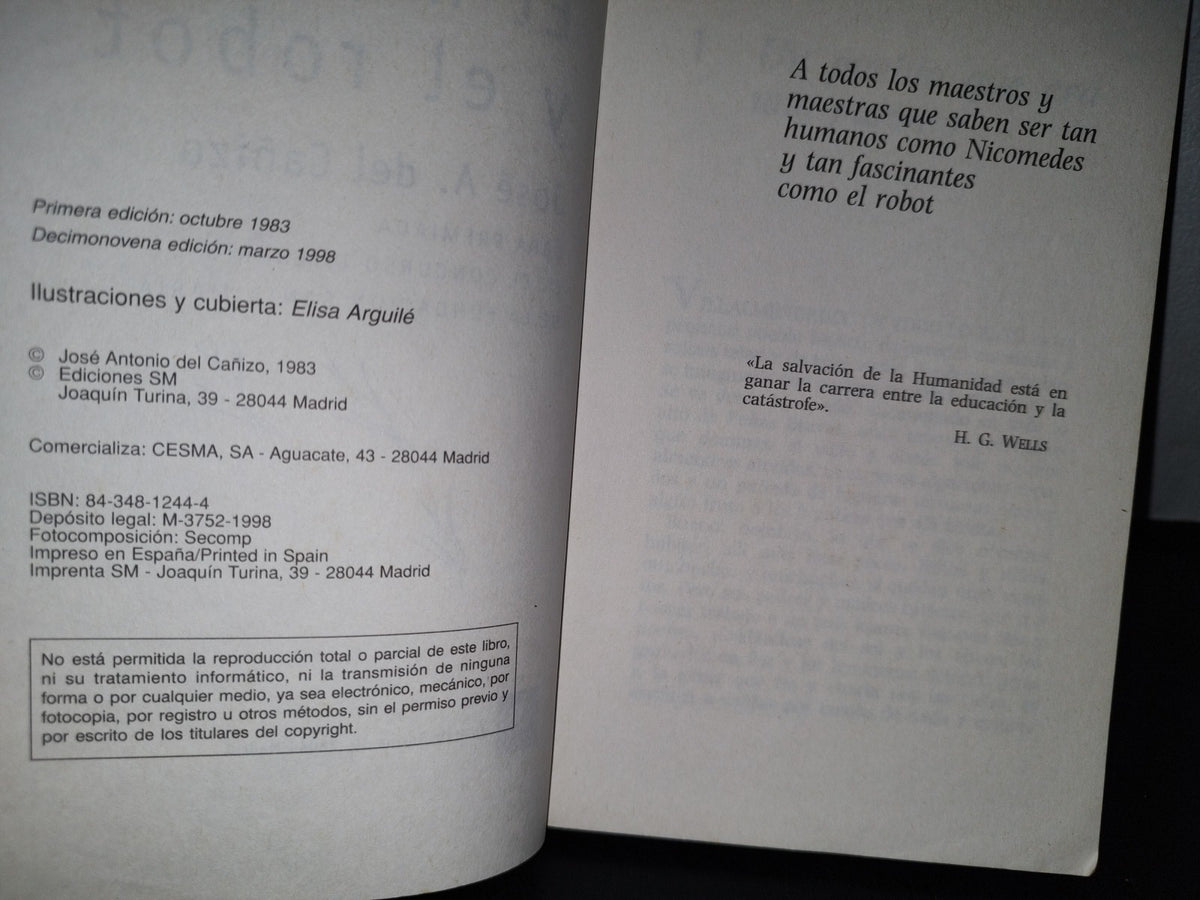 66- El Maestro Y El Robot - José A. Del Cañizo