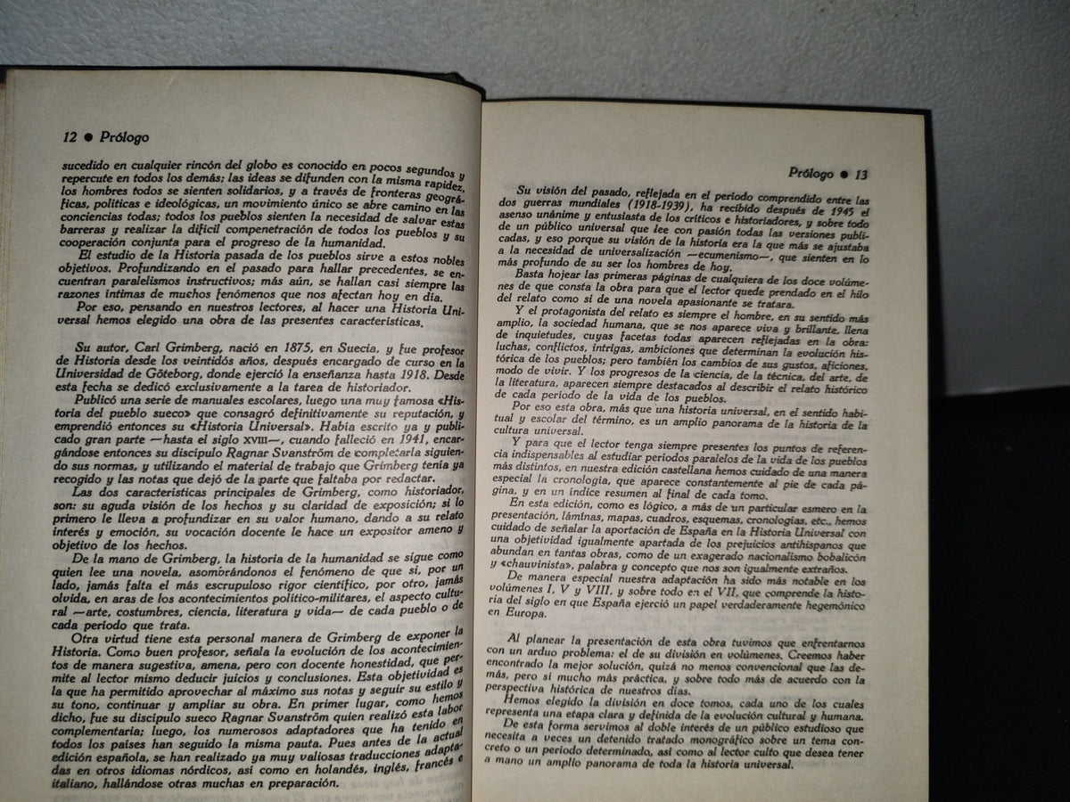 169- Historia Universal 1. El Alba De La Civilización - Carl Grimberg. Círculo De Lectores 1983