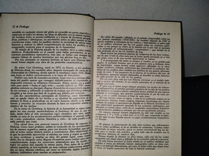 169- Historia Universal 1. El Alba De La Civilización - Carl Grimberg. Círculo De Lectores 1983
