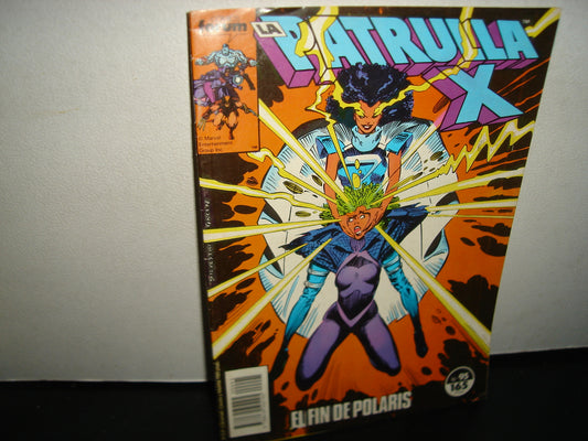 24- Cómic Patrulla X. El Fin De Polaris No . 95 - 1990