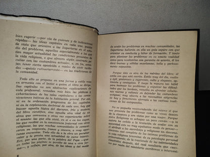 80- Ancilla Christi. Problemas Actuales En La Formación De Las Religiones. Por Una Misionera Cruzada De La Iglesia - Carabanchel Alto (Madrid) 1954