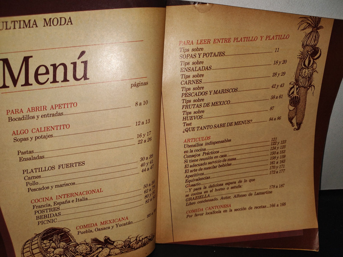 214- Revista Última Moda Cocina - No. 37 - 1986