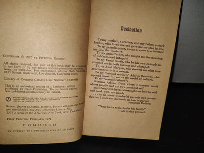 75- How To Parent - Dr. Fitzhugh Dodson - A Signet Book. First Printing, February, 1971