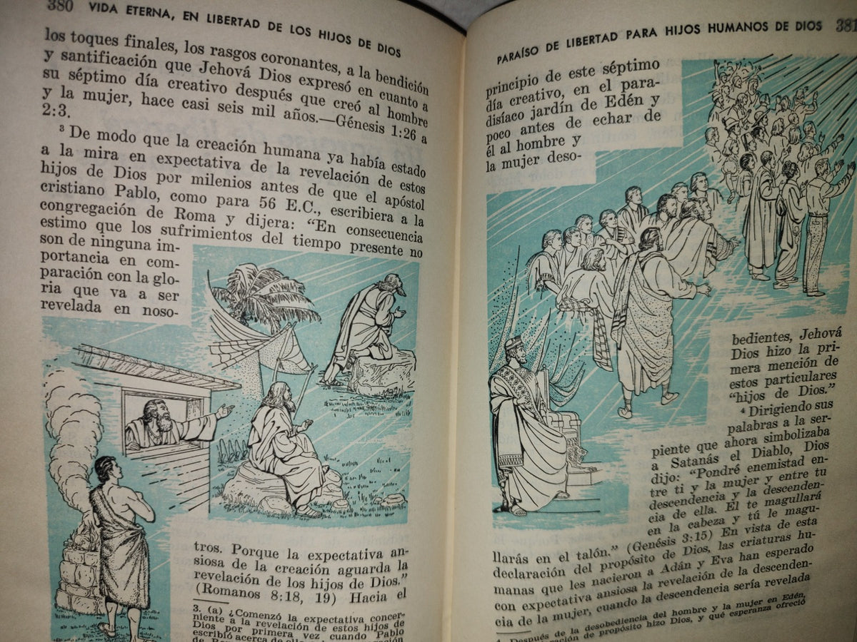 209- Watchtower. Testigos De Jehová - Vida Eterna En Libertad De Los Hijos De Dios - 1966