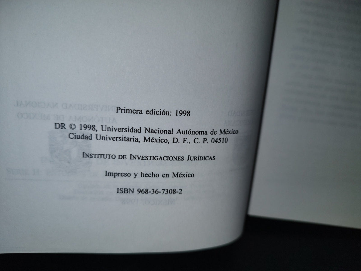 20- El Buque. Una Introducción Al Estudio Del Estatuto Jurídico De Las Embarcaciones. José David Enríquez Rosas - Universidad Panamericana / Universidad Nacional Autónoma De México - Primera Edición: 1998