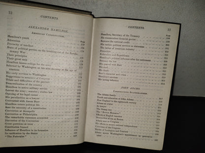 202- Beacon Lights Of History By John Lord, Ll. D. Volume Vi Part I. American Founders. Part II. American Leaders. New York, Wm. H. Wise & Co., Inc. 1920
