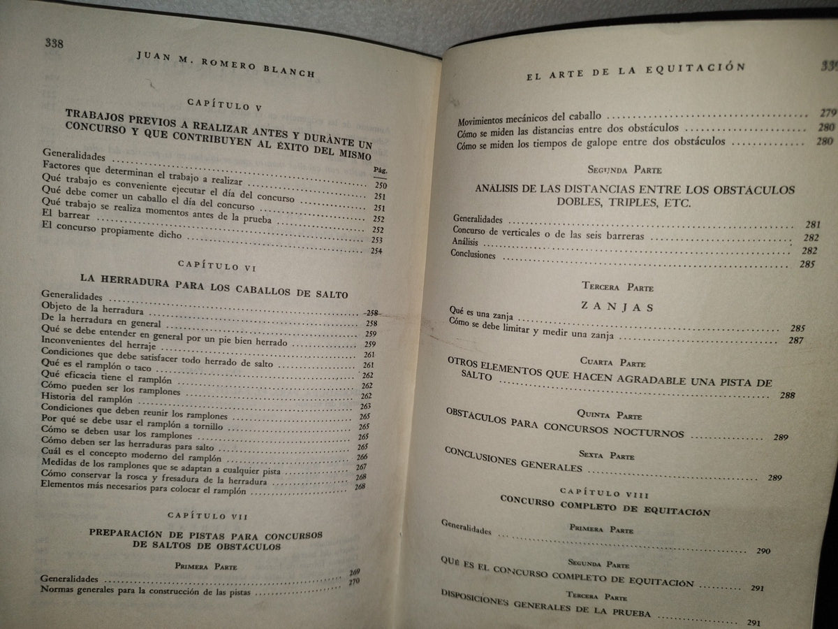 57- El Arte De La Equitación - Juan M. Romero Blanch - Editorial Albatros, 1975