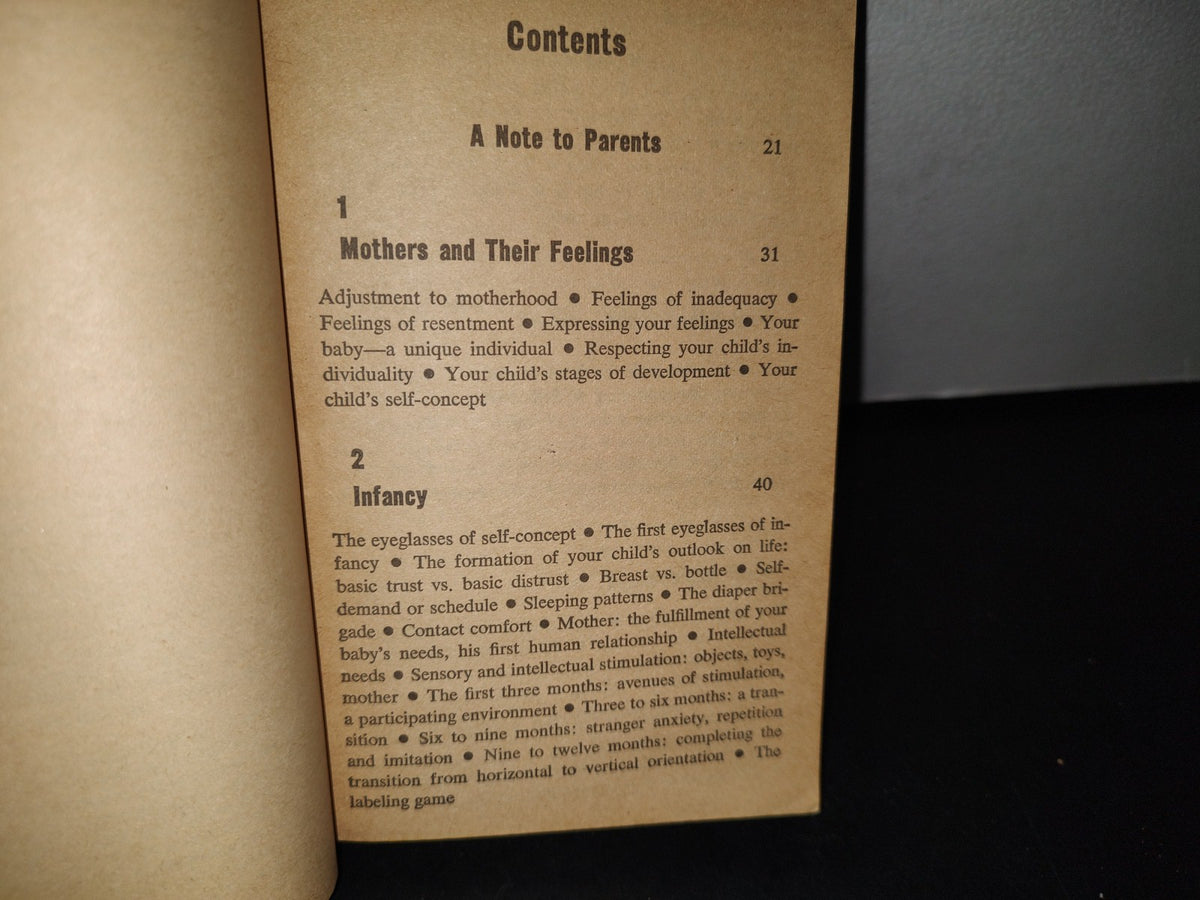 75- How To Parent - Dr. Fitzhugh Dodson - A Signet Book. First Printing, February, 1971