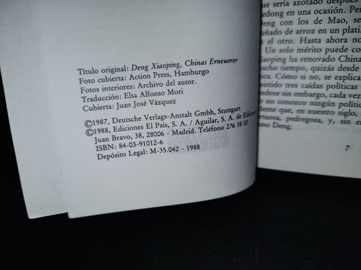 54- Deng Xiaoping, Reformador De China - Uli Franz