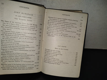 202- Beacon Lights Of History By John Lord, Ll. D. Volume Vi Part I. American Founders. Part II. American Leaders. New York, Wm. H. Wise & Co., Inc. 1920