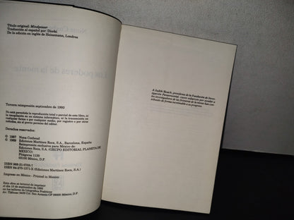 100- Los Poderes De La Mente - Nona Coxhead - Ediciones Martínez Roca 1993