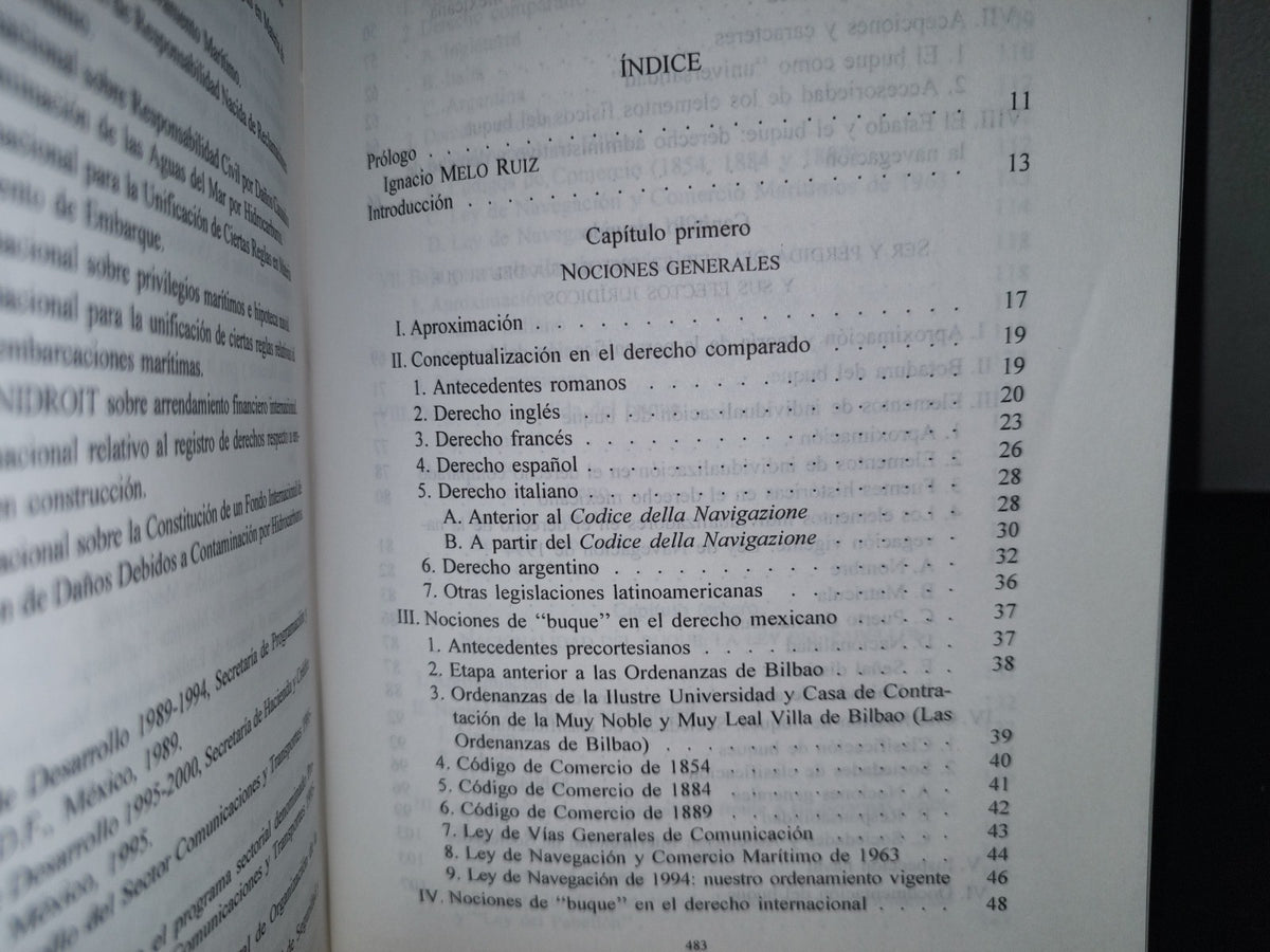 20- El Buque. Una Introducción Al Estudio Del Estatuto Jurídico De Las Embarcaciones. José David Enríquez Rosas - Universidad Panamericana / Universidad Nacional Autónoma De México - Primera Edición: 1998