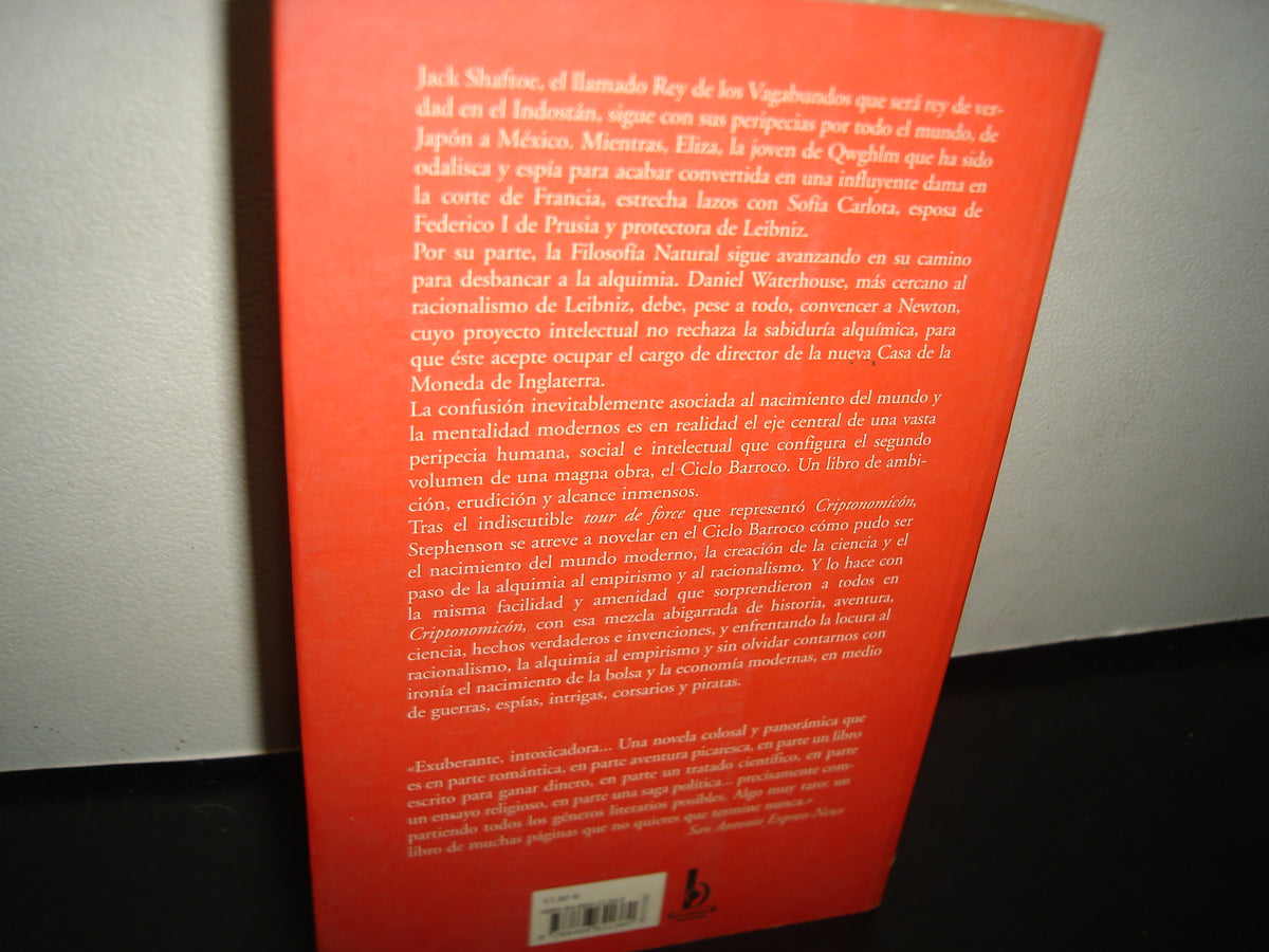 7- La Confusión. Volumen Dos Del Ciclo Barroco. Segunda Parte - Neal Stephenson
