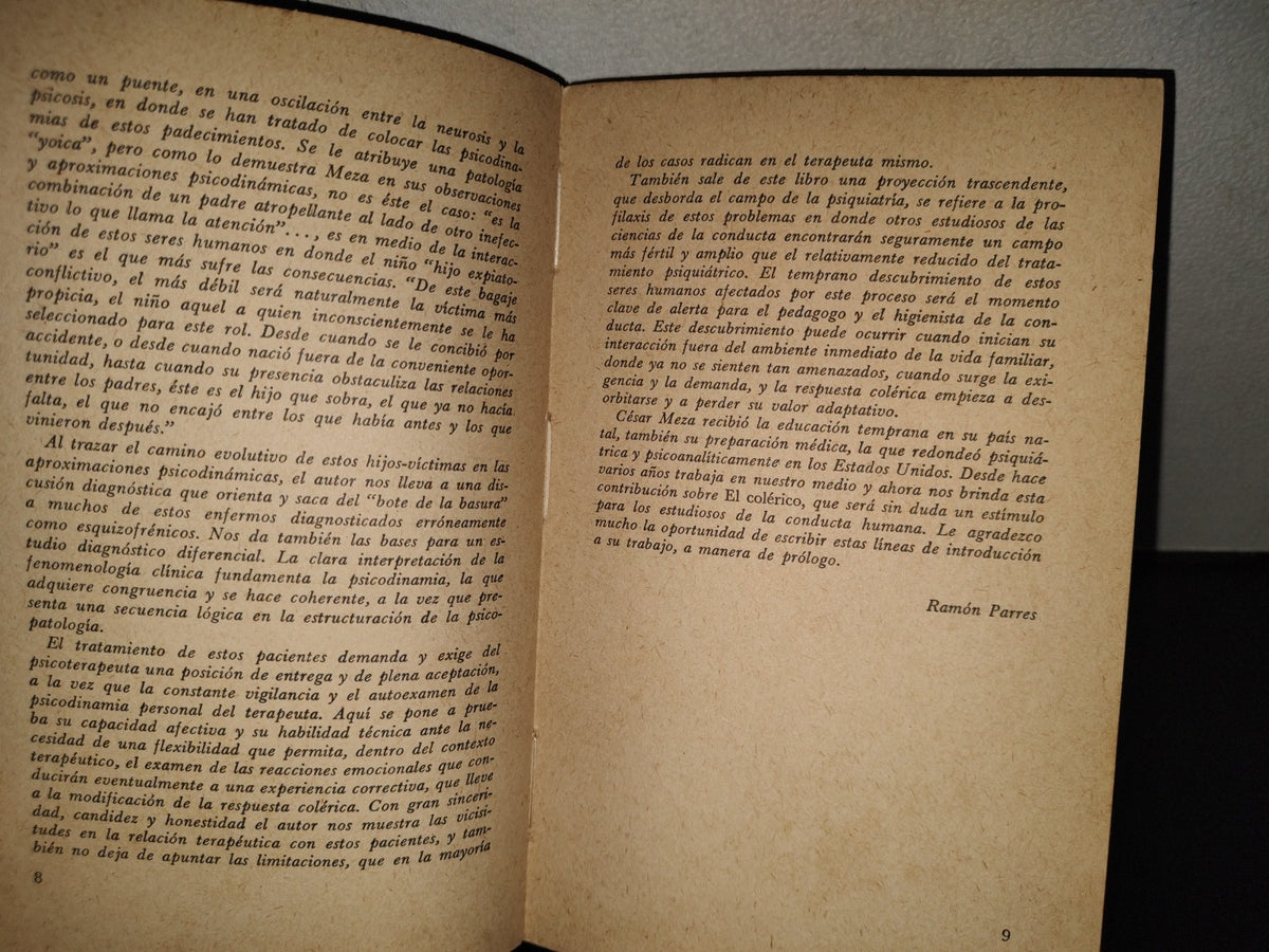 99- El Colérico (Borderline) - César Meza - Editorial Joaquín Mortiz - 1980