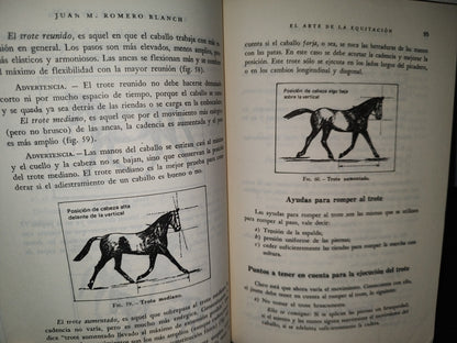 57- El Arte De La Equitación - Juan M. Romero Blanch - Editorial Albatros, 1975